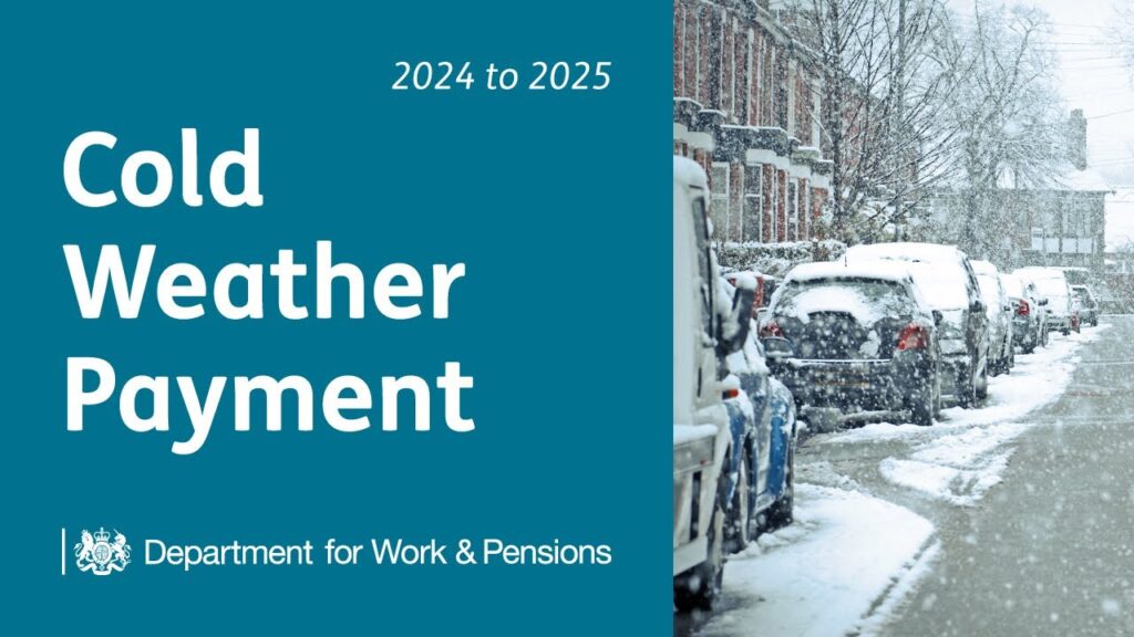 dwp cold weather payments